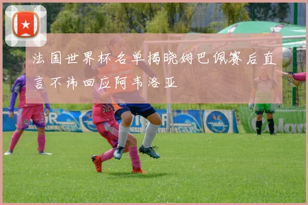 法国世界杯名单揭晓姆巴佩赛后直言不讳回应阿韦洛亚